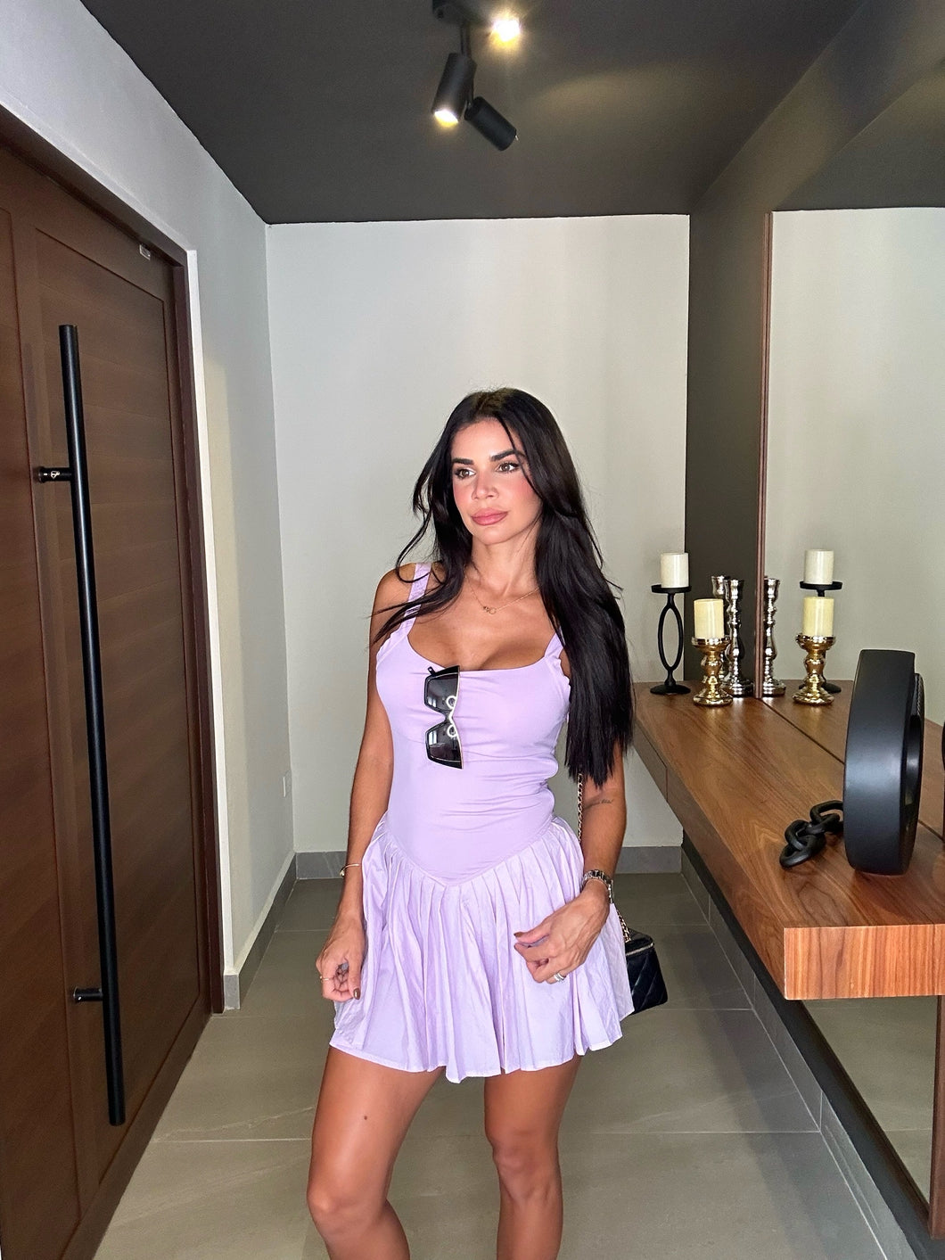Amanda Dress- Lavender