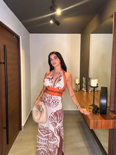 Load image into Gallery viewer, Joanne maxi dress- brown

