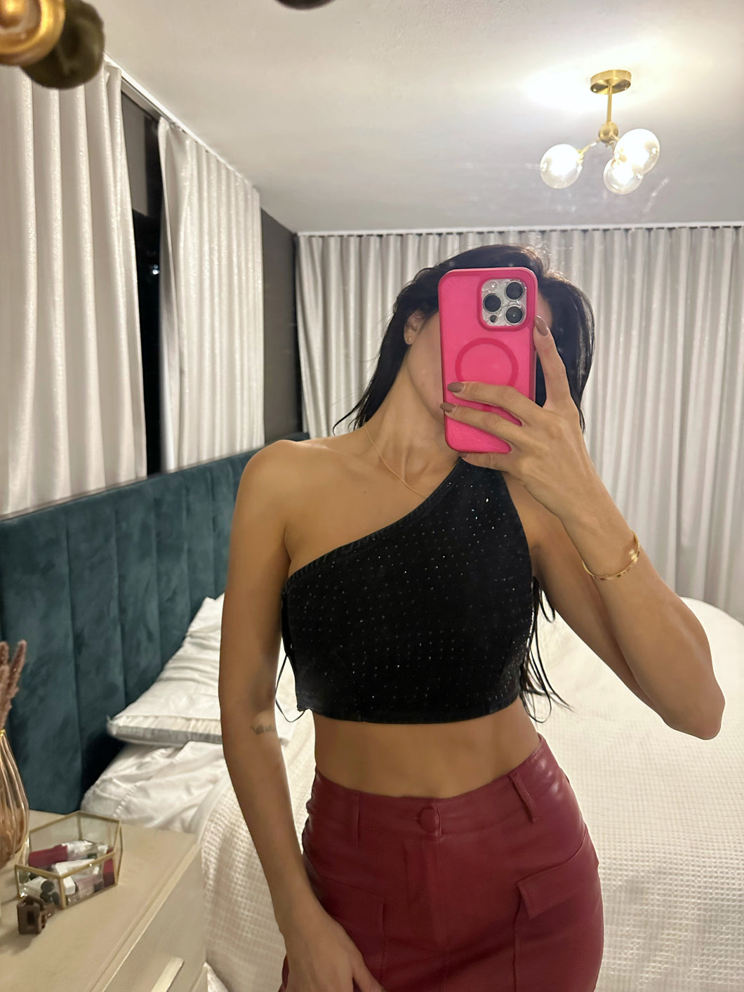 Zara denim top