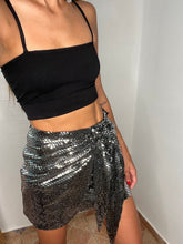 Load image into Gallery viewer, “Metallica” mini skirt
