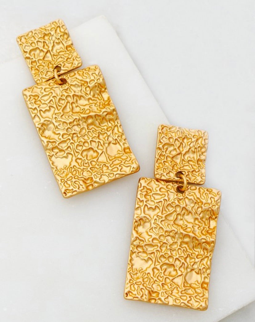 “Jordan” Gold Earrings
