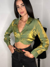 Load image into Gallery viewer, “Aurora” metallic top
