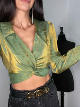 Load image into Gallery viewer, “Aurora” metallic top
